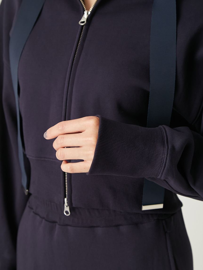 コンパクトフルジップパーカー(カットソー)｜トップス｜FRAY I.D