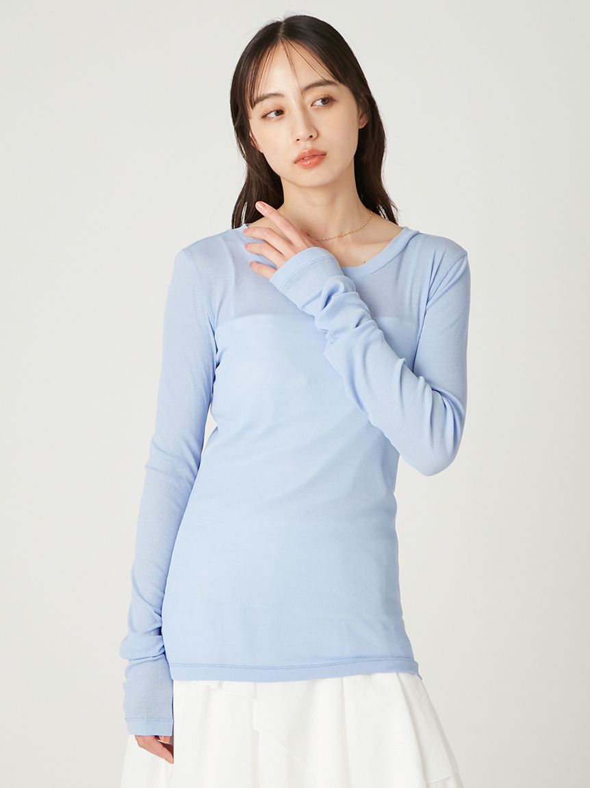 シアーカットソー(カットソー)｜トップス｜FRAY I.D（フレイ