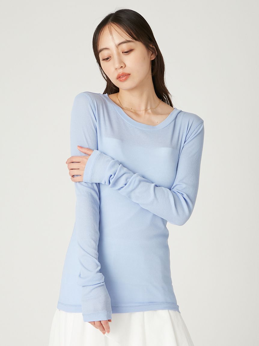 シアーカットソー(カットソー)｜トップス｜FRAY I.D（フレイ