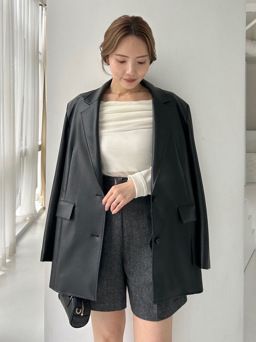 トップス riksoi Asymmetric Zip Hoodie – La Garçonne