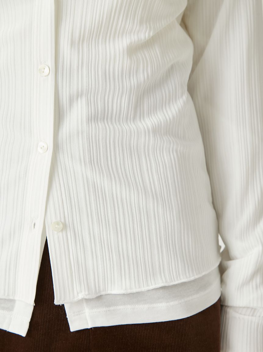 FRAYI.D レイヤードポロカットソー レイヤードポロカットソー(カットソー)｜トップス｜FRAY I.D