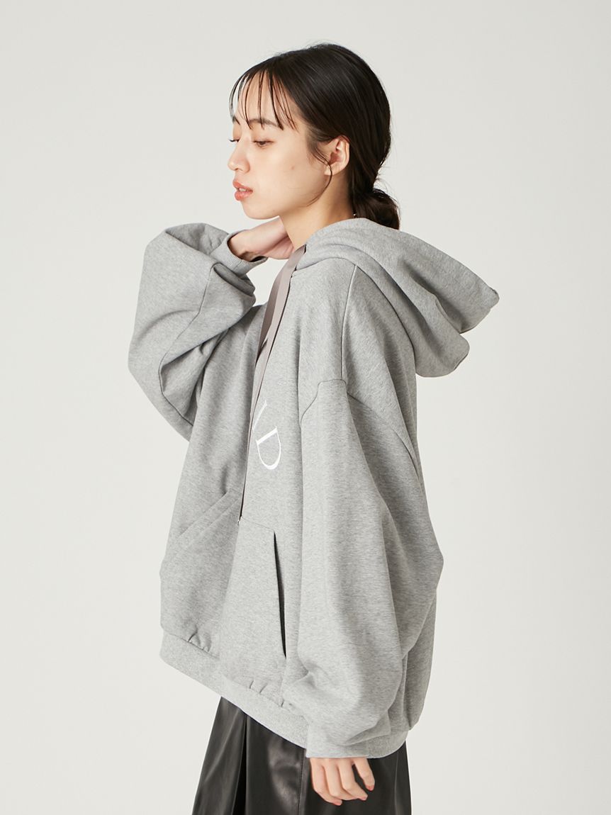 FRAY I.D フレイアイディー トップス 15thオリジナルロゴジップフーディー(カットソー)｜トップス