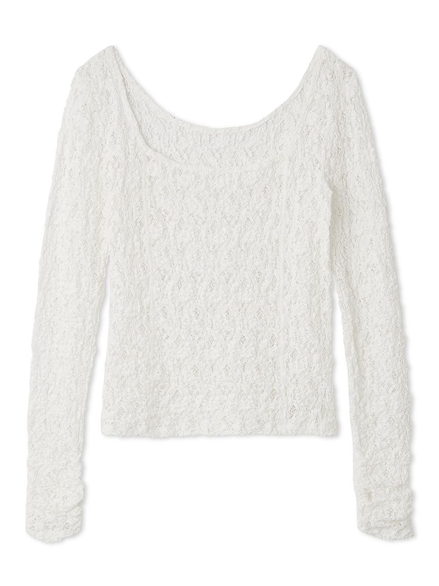 2wayスクエアネックレーストップス(カットソー)｜トップス｜FRAY I.D