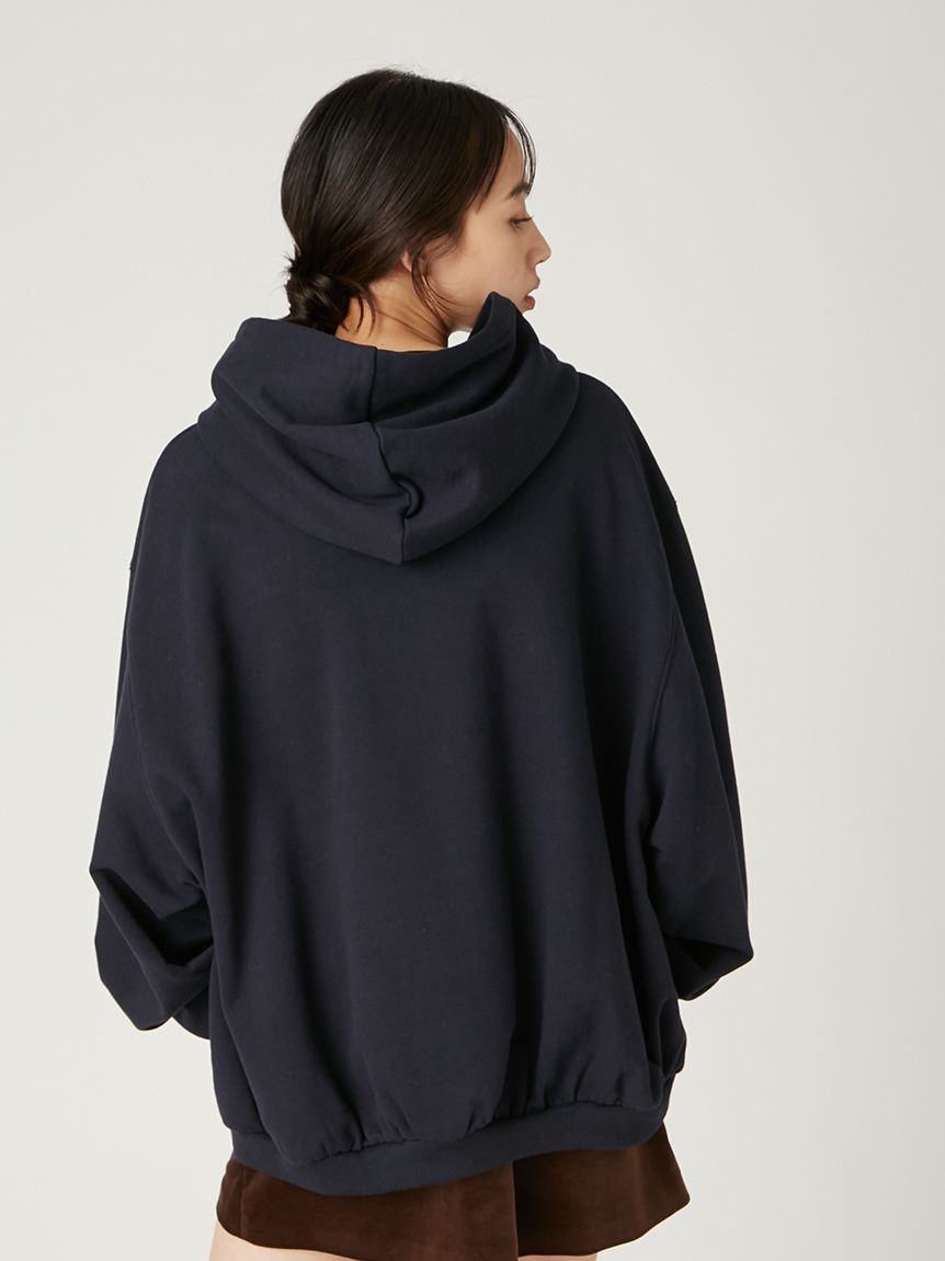 フーディー prima様 HTHのロゴがフロントに入ったジップフーディー🧺 今年はダメージ