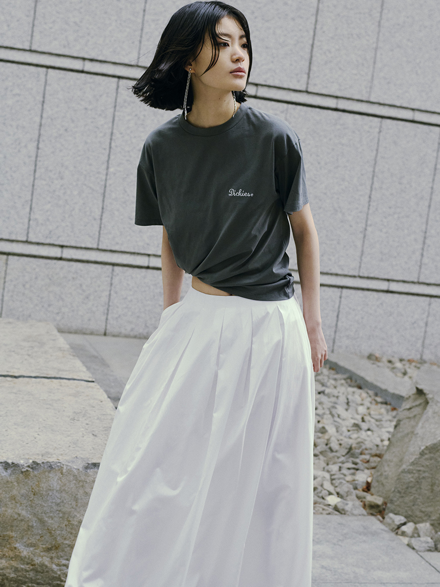 FRAY I.D｜Dickies】エンブロイダリーロゴTシャツ(カットソー