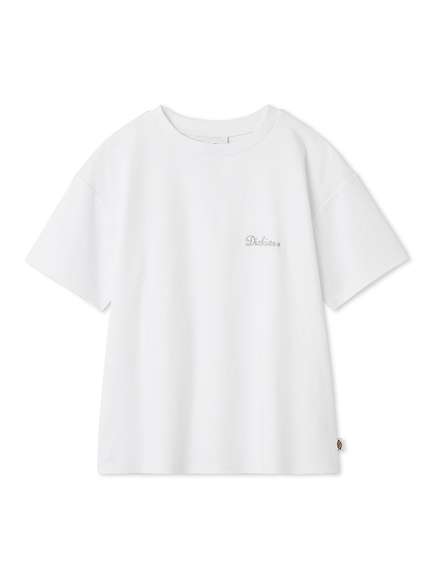 tシャツ 「FRAY I.D｜Dickies」エンブロイダリーロゴTシャツ レディース FRAY I.D｜Dickies】エンブロイダリーロゴTシャツ(カットソー
