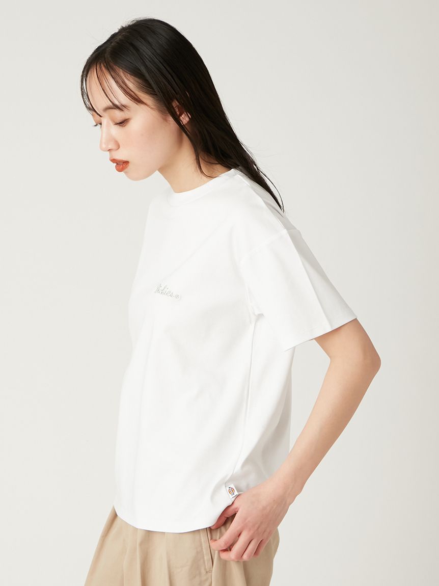 FRAY I.D｜Dickies】エンブロイダリーロゴTシャツ(カットソー