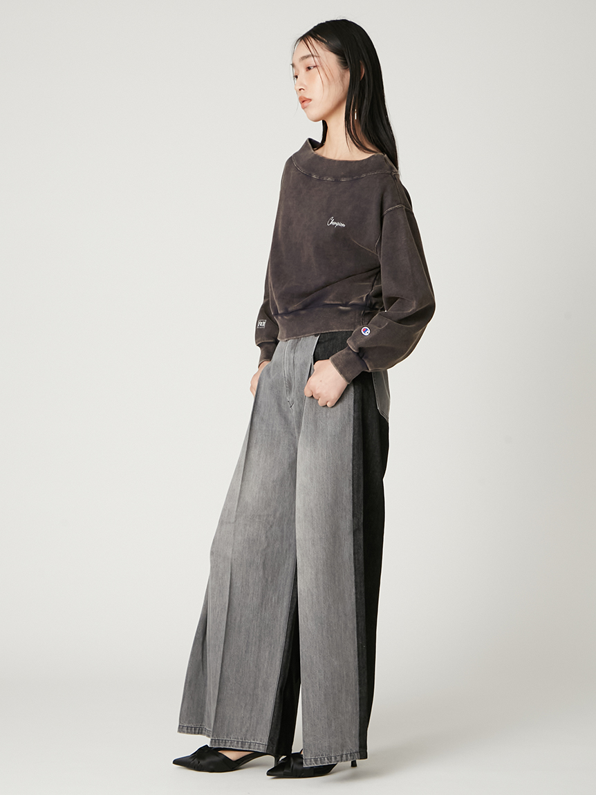 トップス HivMY SLY | AUTHENTIC OVER C／N SW トップス (スウェット・パーカー