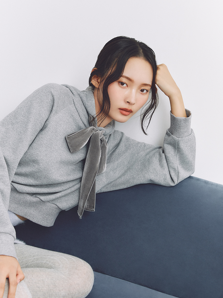 ロゴエンブロイダリーリボンスウェット(スウェット・トレーナー