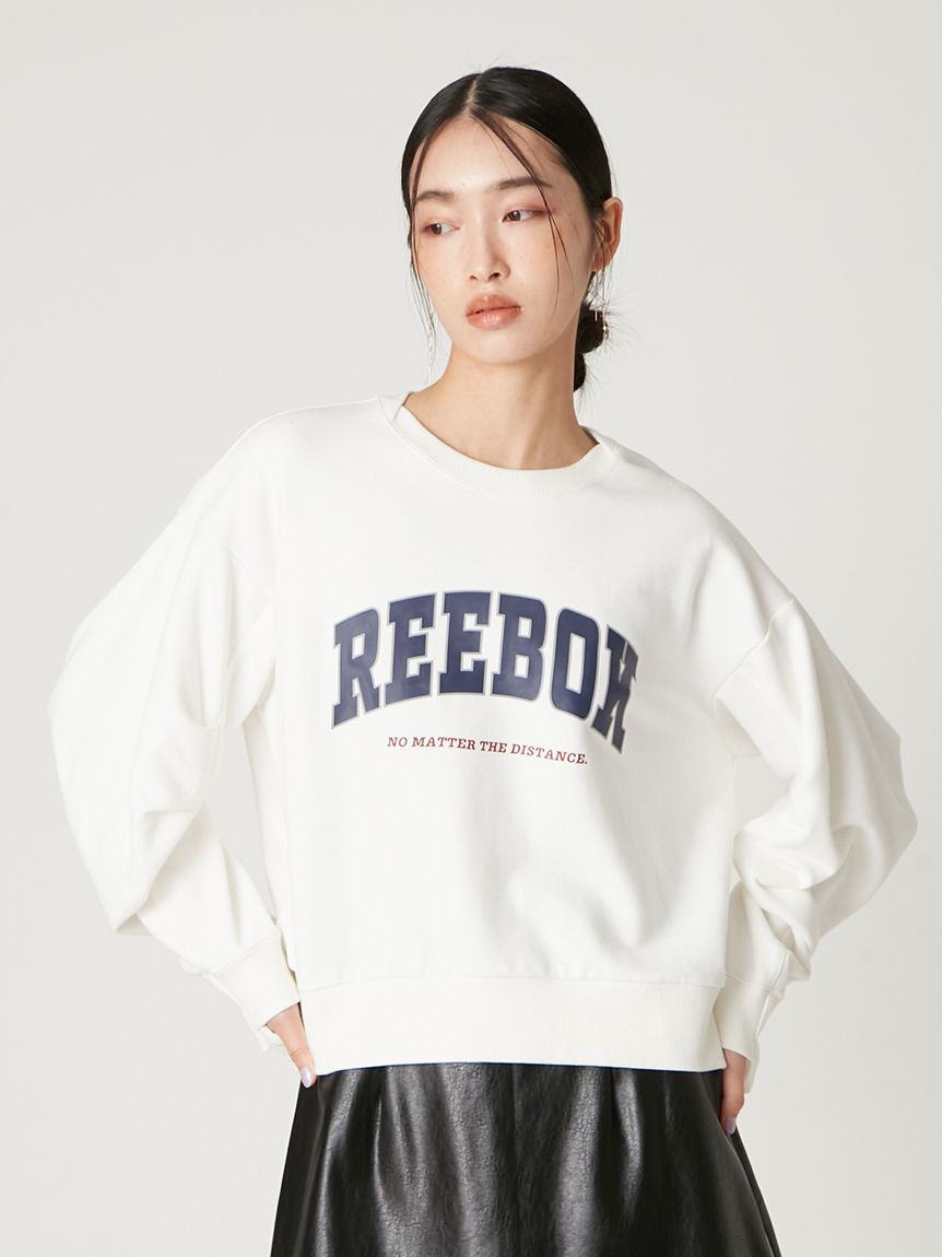 Reebok× FRAY I.D】ボリュームスリーブスウェットプルオーバー