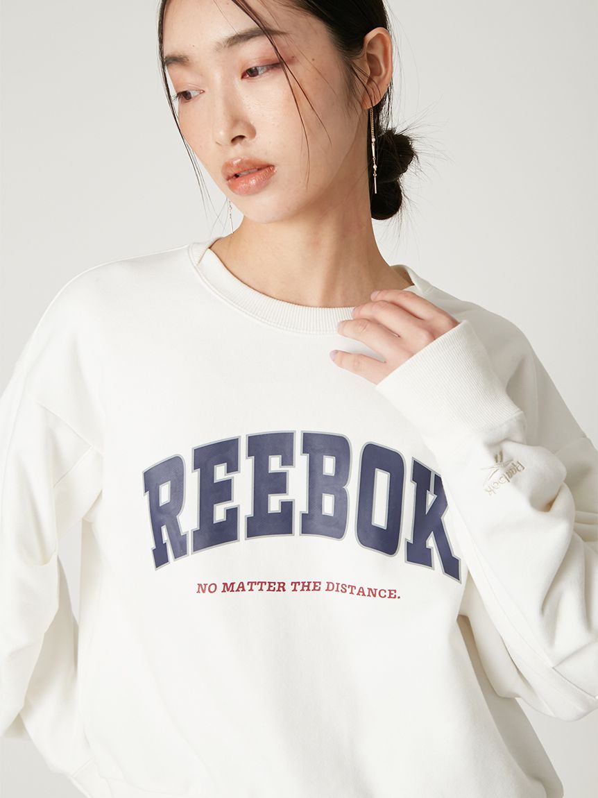 Reebok× FRAY I.D】ボリュームスリーブスウェットプルオーバー