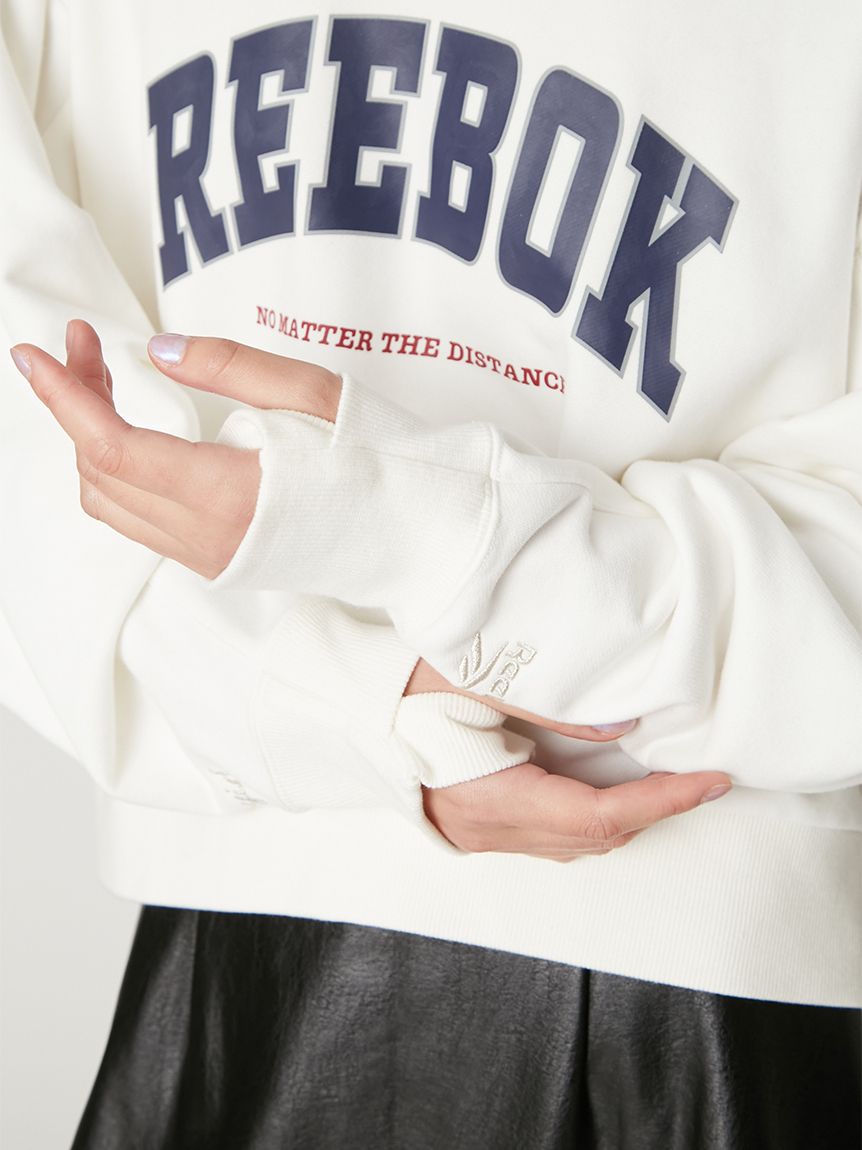 Reebok× FRAY I.D】ボリュームスリーブスウェットプルオーバー