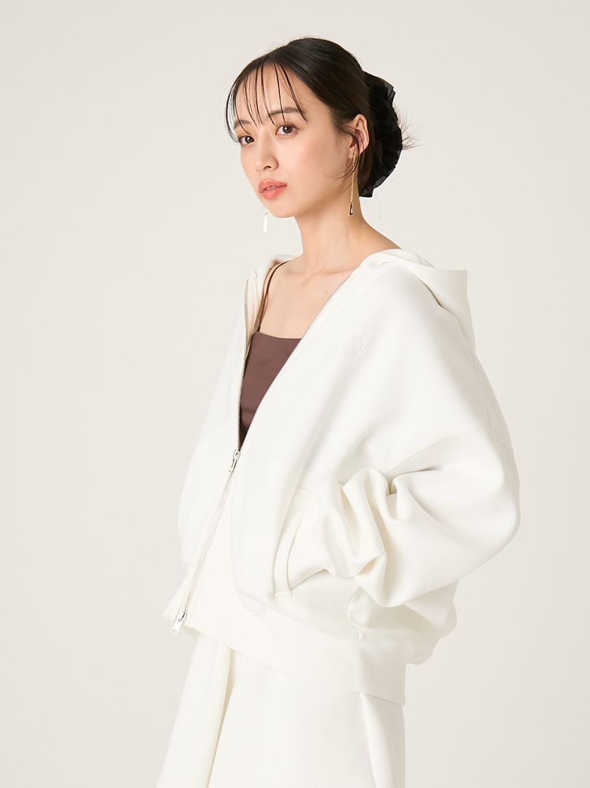 FRAY I.D ダンボールパーカー　黒　新品タグ付 FRAY I.D - FRAY I.D ダンボールパーカー 黒 新品タグ付の通販 by