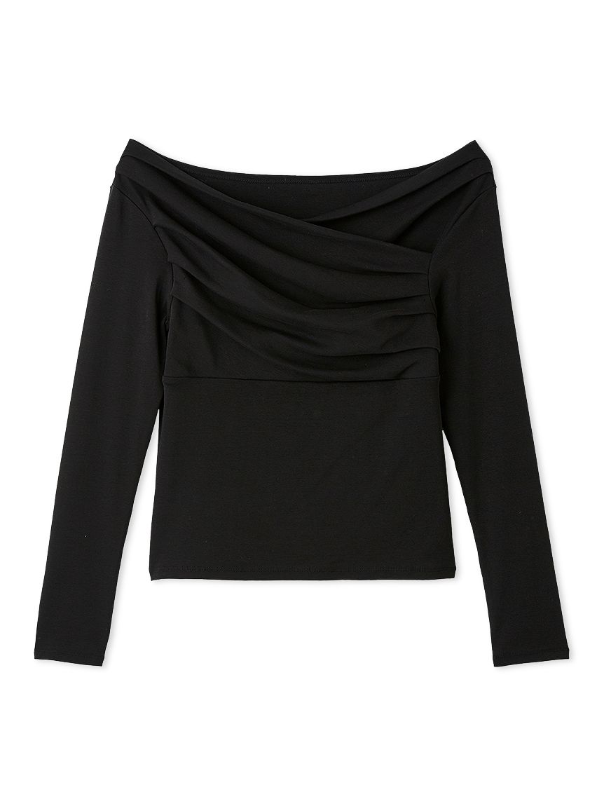 FRAY I.D ギャザーオフショルカットソー ギャザーオフショルカットソー(カットソー)｜トップス｜FRAY I.D