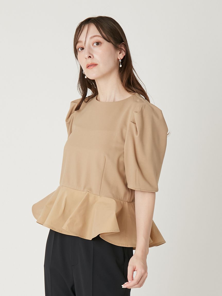 ドッキングペプラムカットソー(カットソー)｜トップス｜FRAY I.D