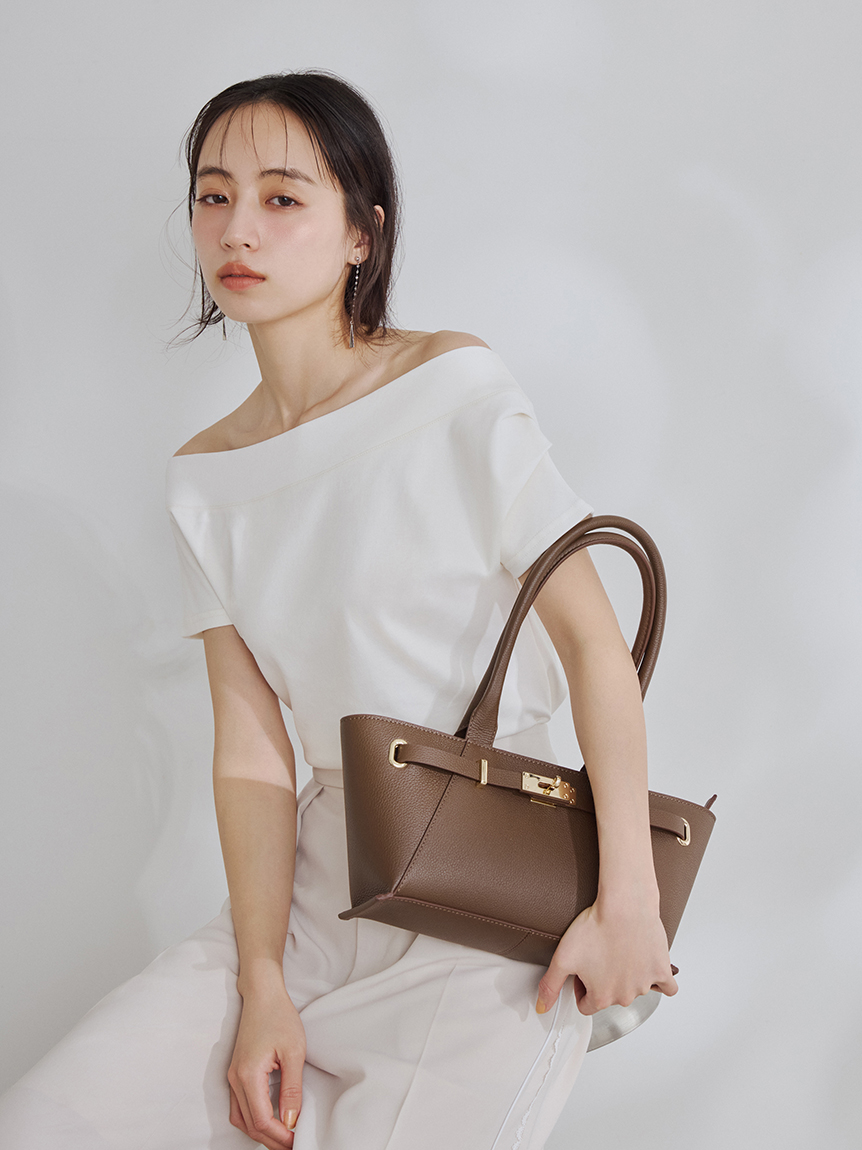 2wayオフショルカットソー／ウォッシャブル(カットソー)｜トップス