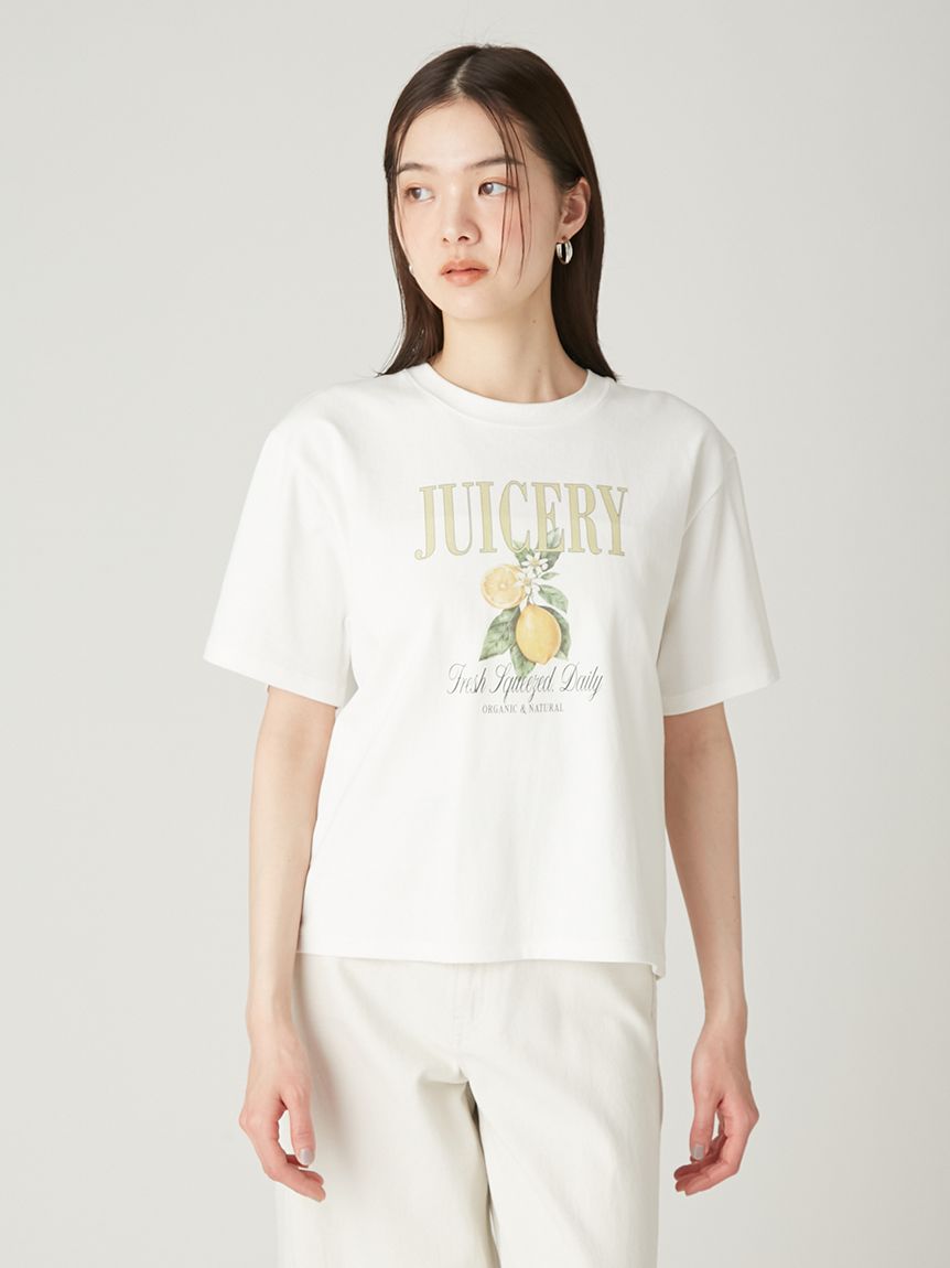 フルーツプリントTシャツ／ウォッシャブル(Tシャツ)｜トップス｜FRAY