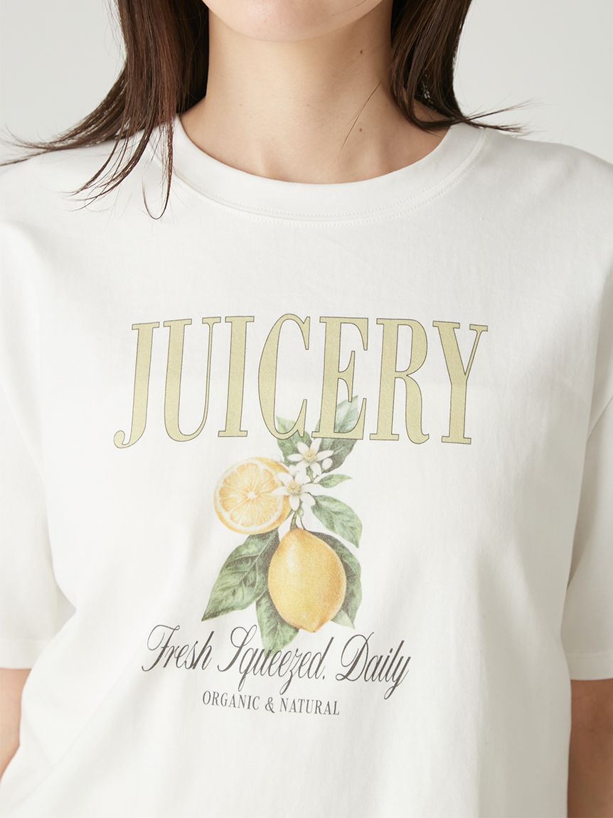 フルーツプリントTシャツ／ウォッシャブル(Tシャツ)｜トップス｜FRAY
