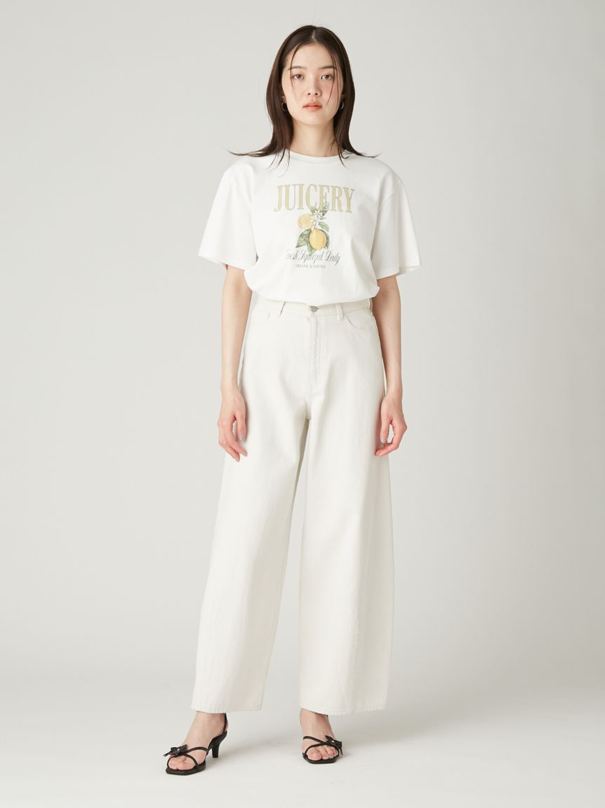 フルーツプリントTシャツ／ウォッシャブル(Tシャツ)｜トップス｜FRAY