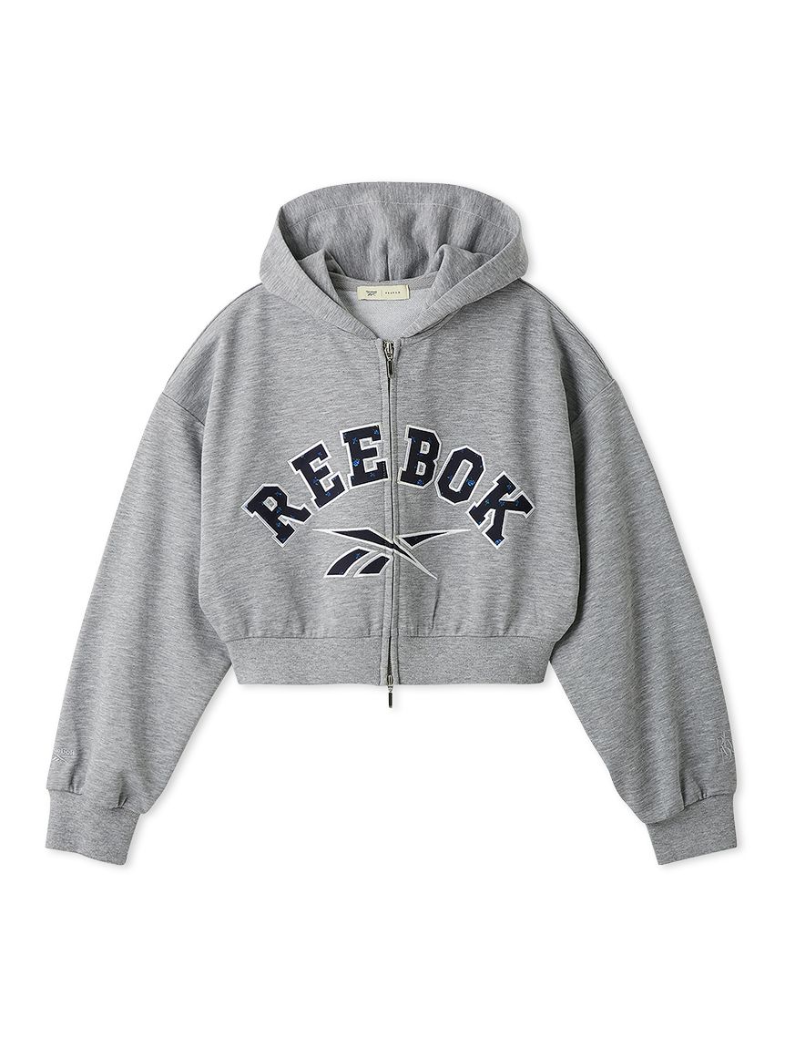 Reebok×FRAY I.D】ロゴショートフーディー(スウェット・トレーナー