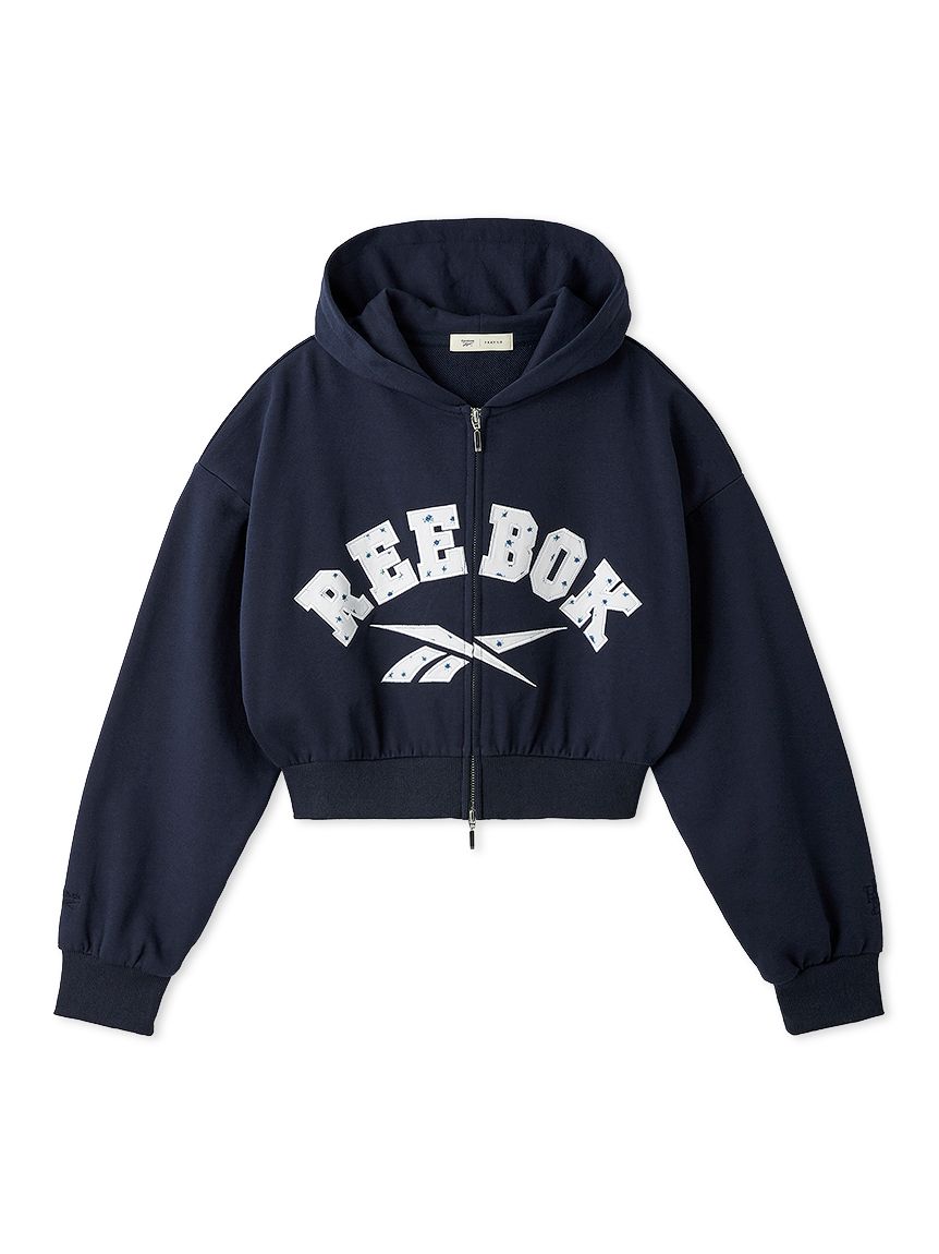Reebok×FRAY I.D】ロゴショートフーディー(スウェット・トレーナー