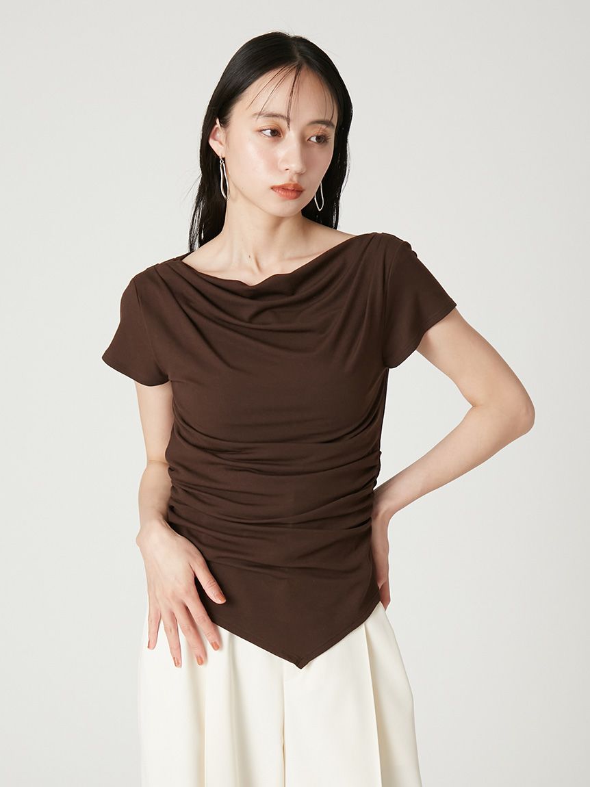 2wayタックドレープカットソー(Tシャツ・カットソー)｜TOPS｜FRAY I.D