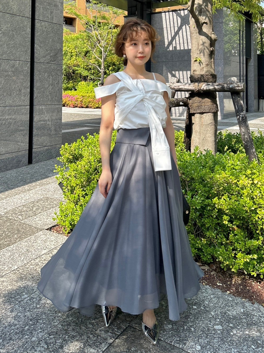 FRAY I.D（フレイ アイディー） ノットデザインシャツブラウス FRAY