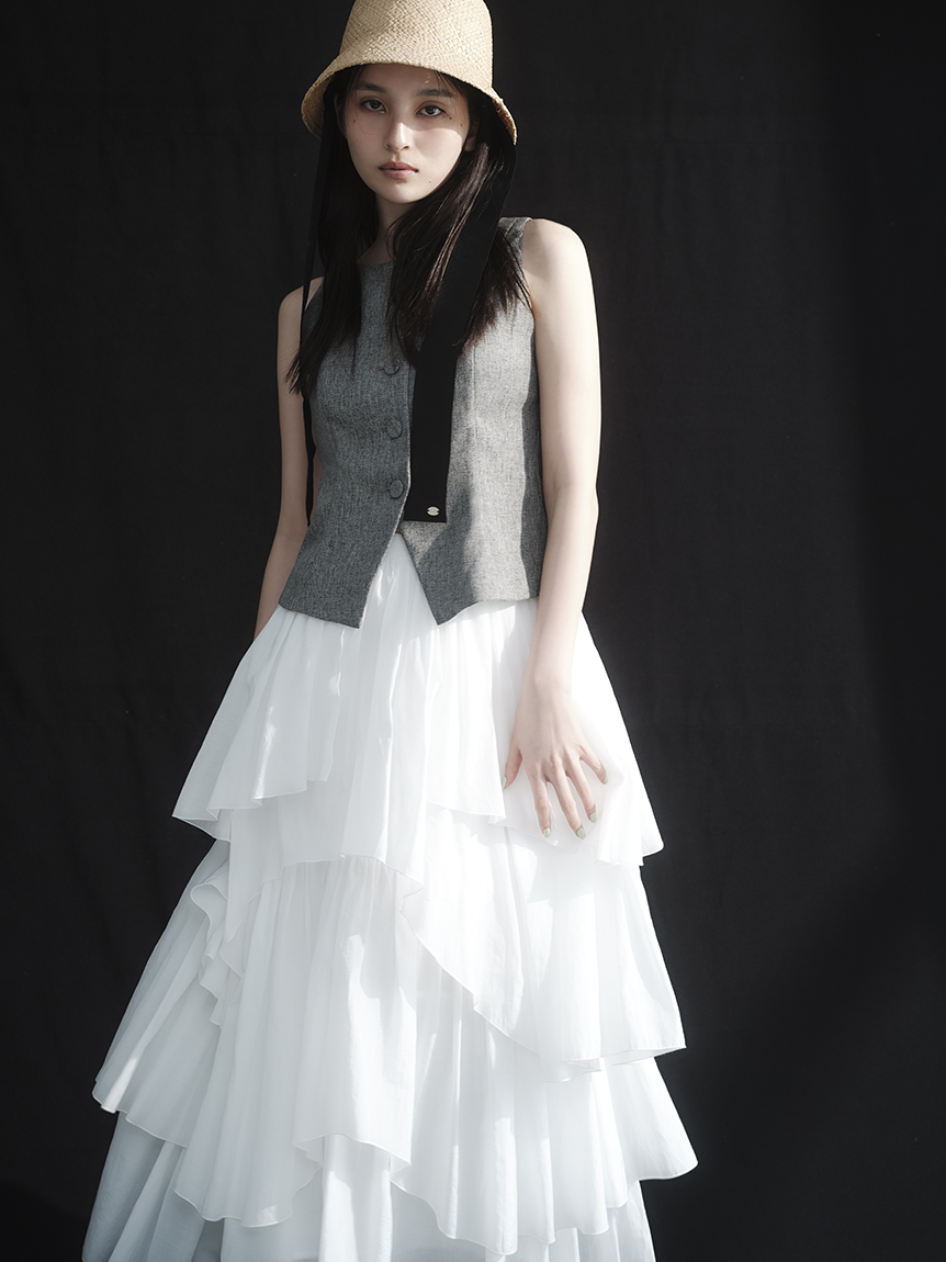 アメスリベストブラウス(ブラウス)｜トップス｜FRAY I.D（フレイ