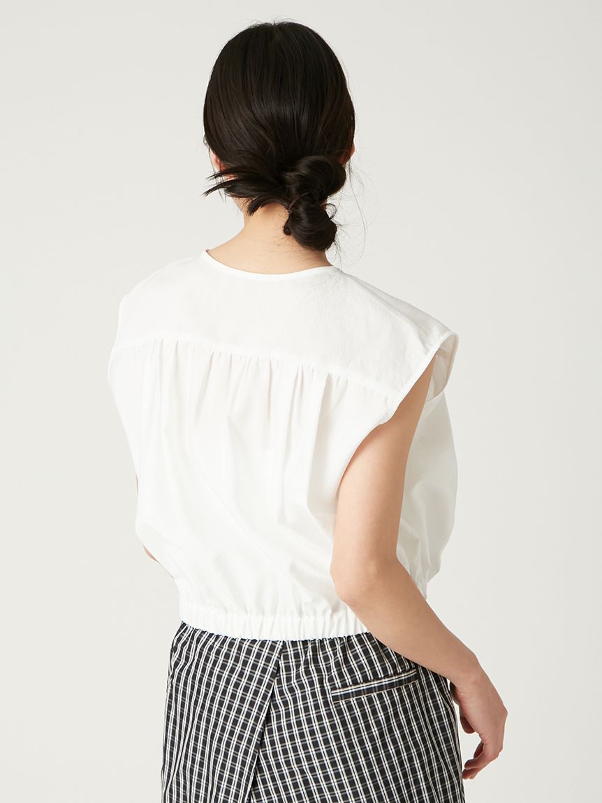 ドロストクロップドブラウス(ブラウス)｜トップス｜FRAY I.D