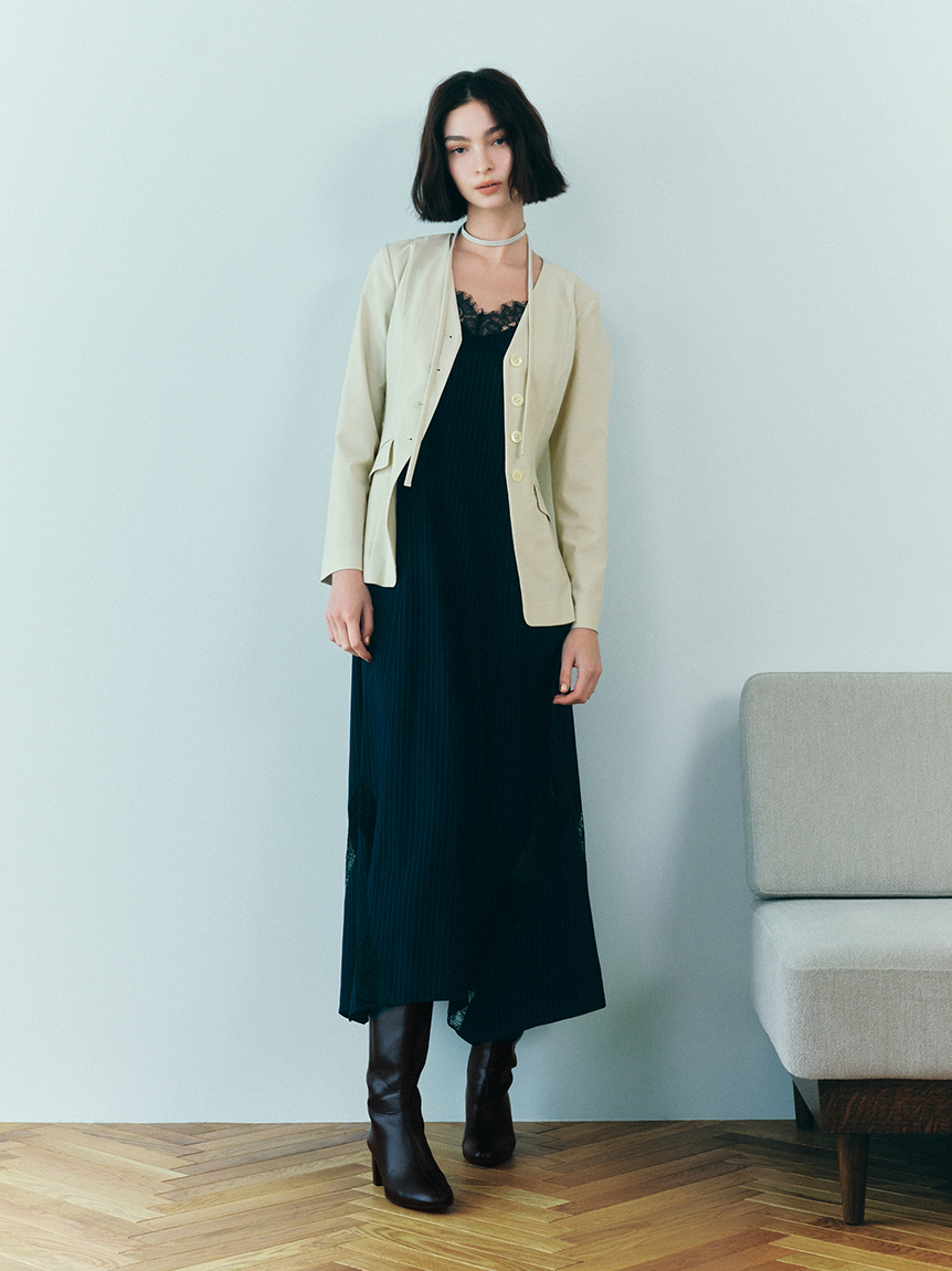 【新品未使用タグ付き】fray i.d サテンシャツジャケット サテンシャツジャケット(シャツ)｜トップス｜FRAY I.D（フレイ