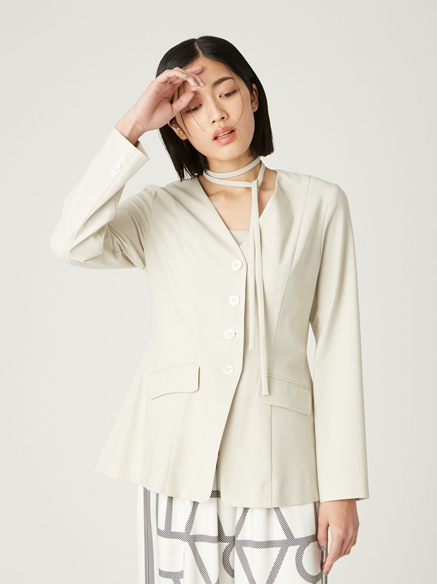 【新品未使用タグ付き】fray i.d サテンシャツジャケット サテンシャツジャケット(シャツ)｜トップス｜FRAY I.D（フレイ