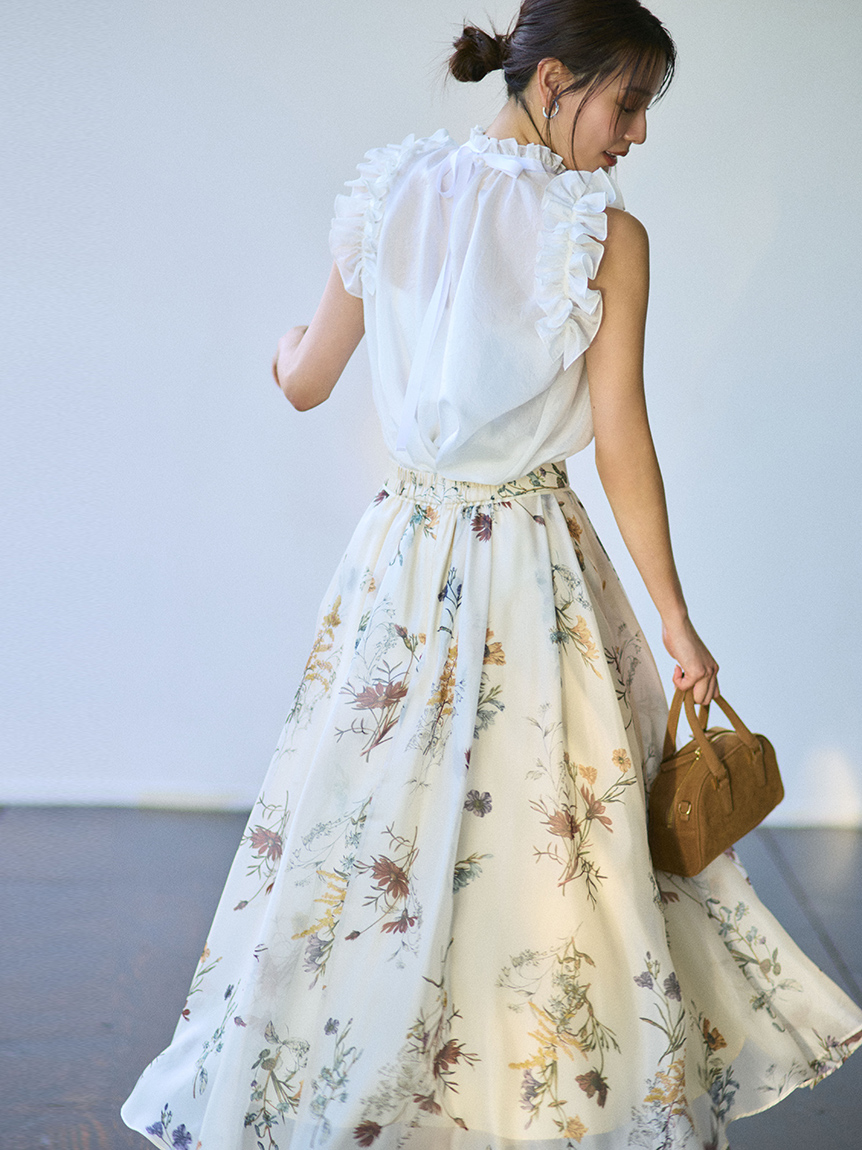 2wayギャザーフリルブラウス(ブラウス)｜トップス｜FRAY I.D（フレイ  