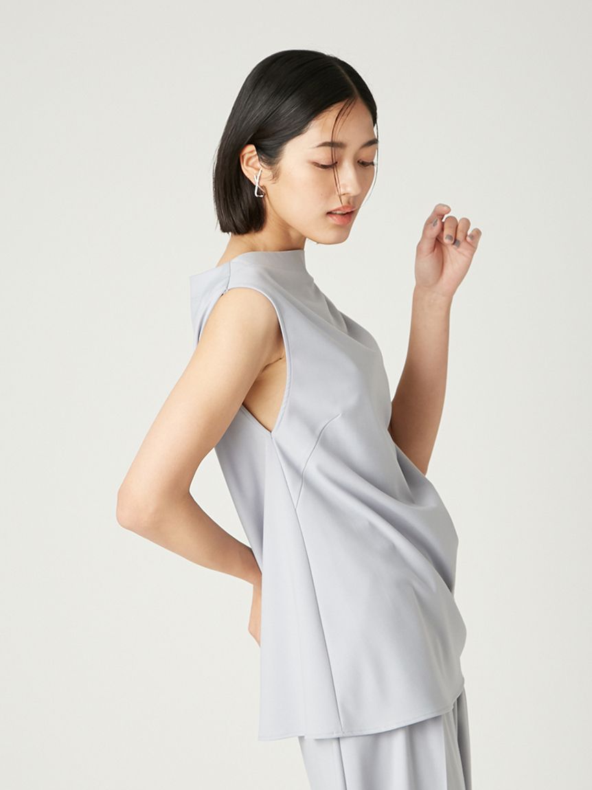 ドロストアシメブラウス／ウォッシャブル(ブラウス)｜トップス