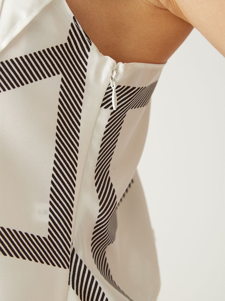 スカーフプリントキャミソール／ウォッシャブル(キャミソール