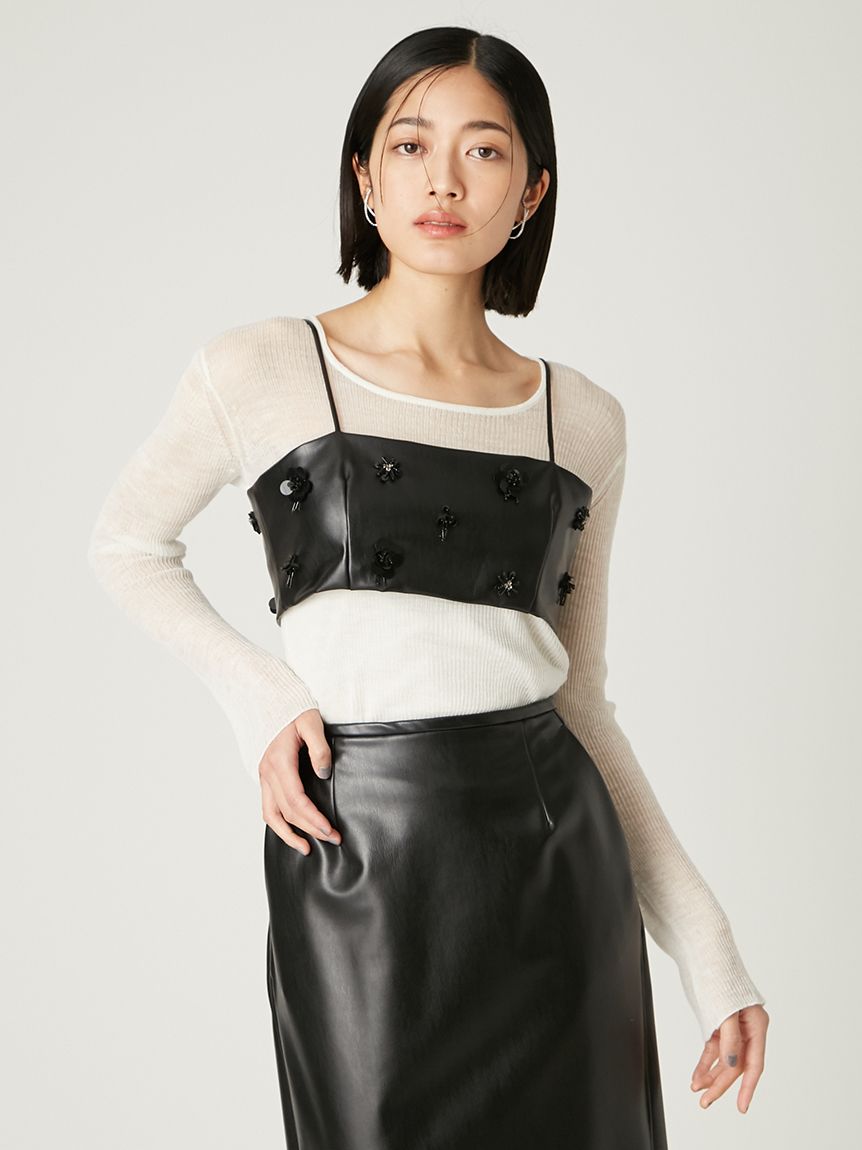 immune ビスチェ バリエーションビジュービスチェ(ブラウス)｜トップス｜FRAY I.D