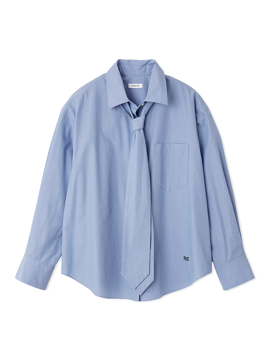 ＼期間限定10%OFF／予約商品/FRAY I.D フレイアイディー  ベーシックウォッシャブルシャツ FWFB254179 10月上〜11月上入荷予定 25FW ベーシックウォッシャブルシャツ／ウォッシャブル(ブラウス