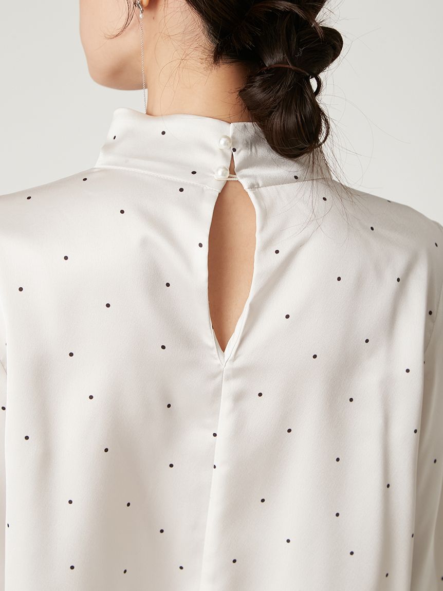 サテンドレープブラウス(ブラウス)｜トップス｜FRAY I.D（フレイ