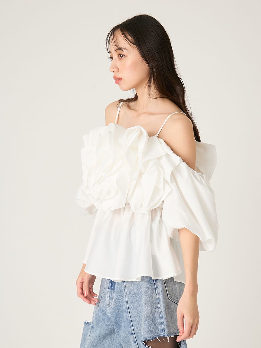 新品‼︎人気ペプラムブラウス♫ COMME CA ISM｜ペプラムブラウス | Rakuten Fashion(楽天ファッション