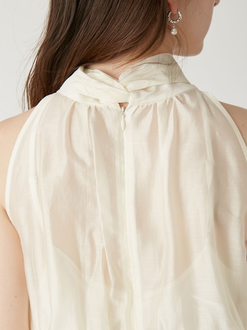 FRAY I.D 新品　ブラウス　ウエストリブ FRAY I.D - FRAY I.D フレイアイディー ウエストリブシャツワンピース