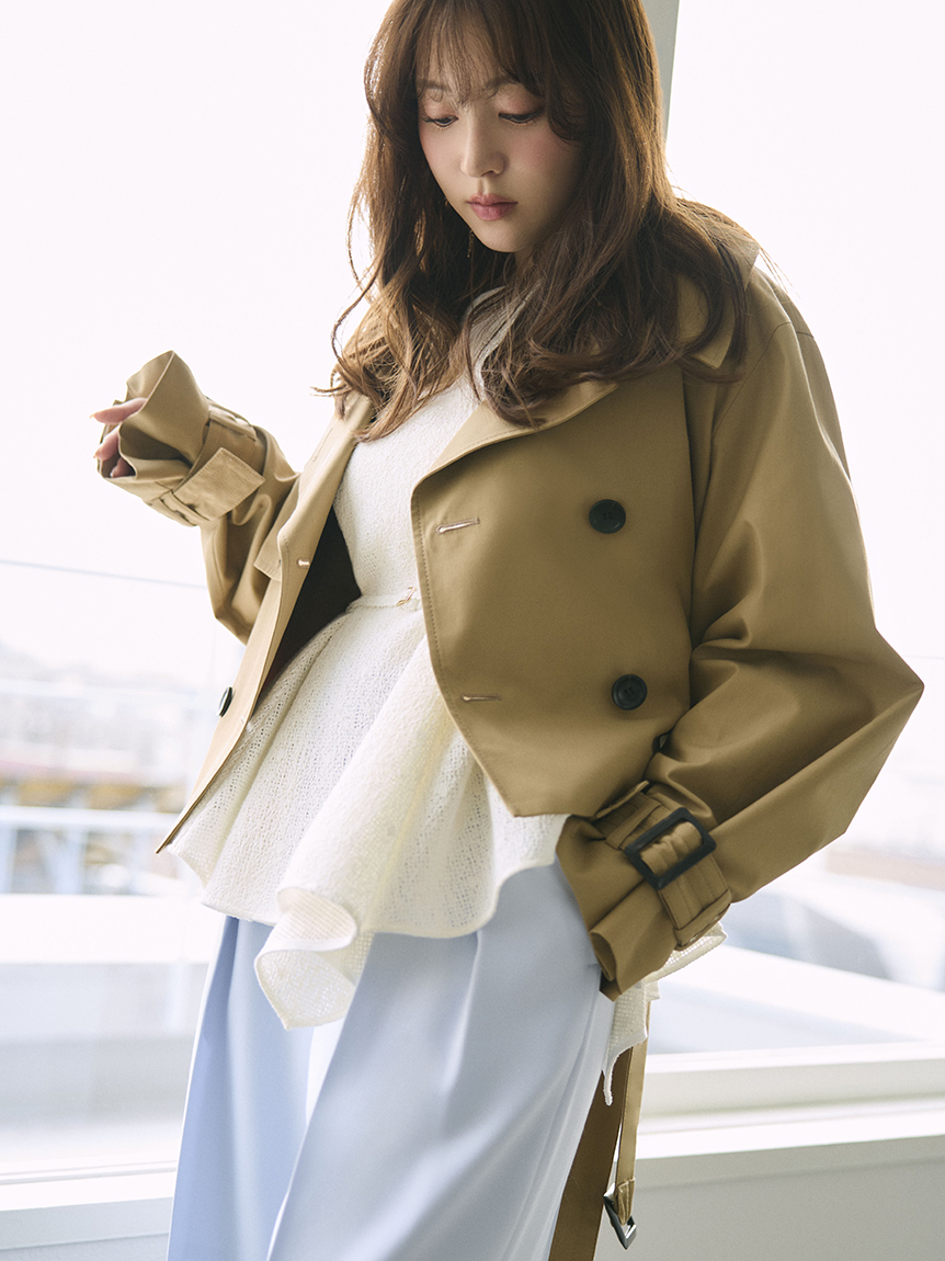 アシメペプラムチュニック(ブラウス)｜トップス｜FRAY I.D（フレイ