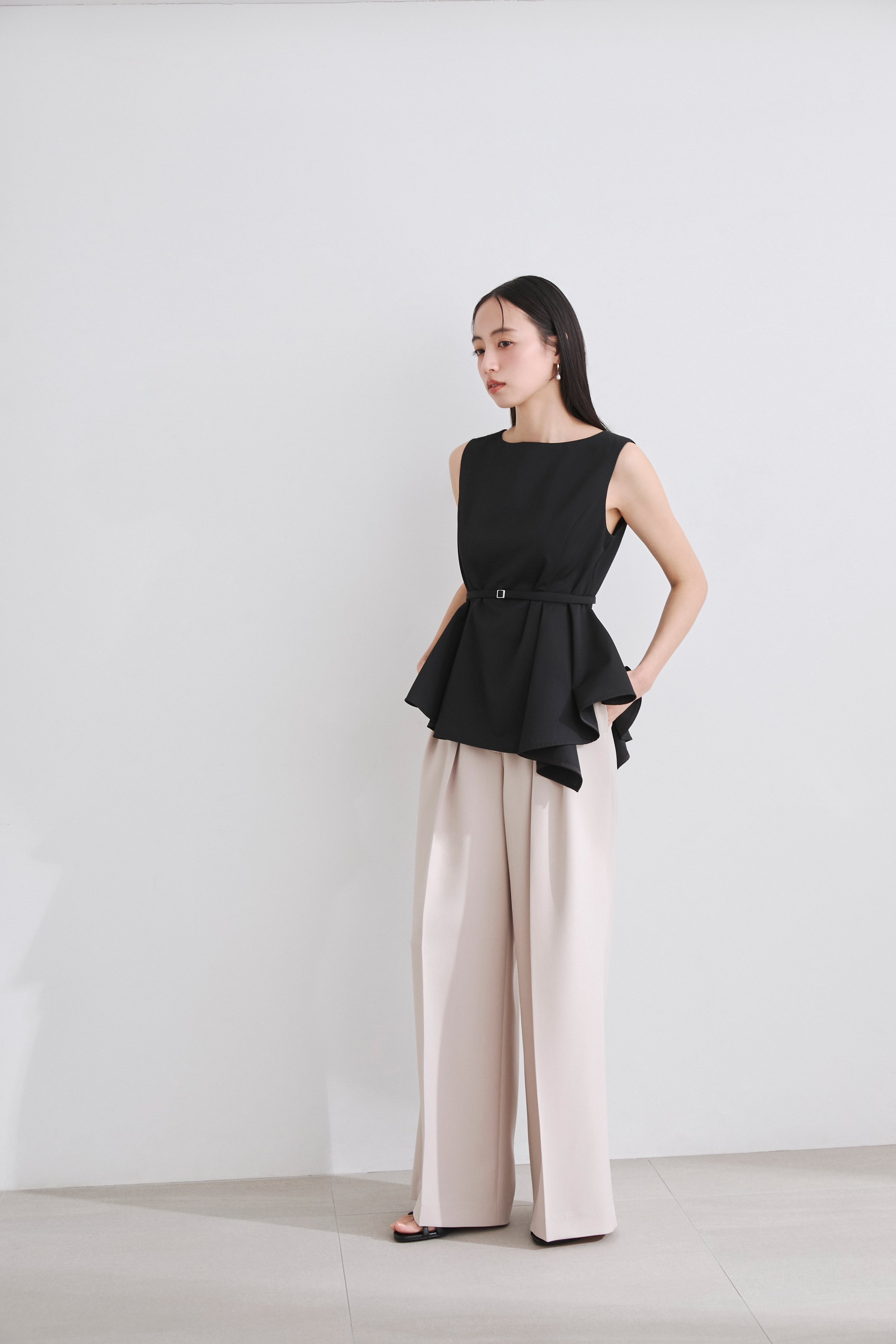 アシメペプラムチュニック(ブラウス)｜トップス｜FRAY I.D（フレイ