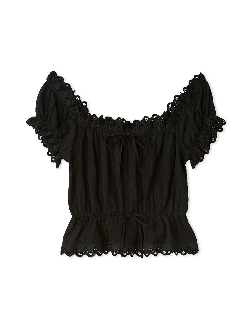 2wayフリルレースブラウス(ブラウス)｜トップス｜FRAY I.D（フレイ