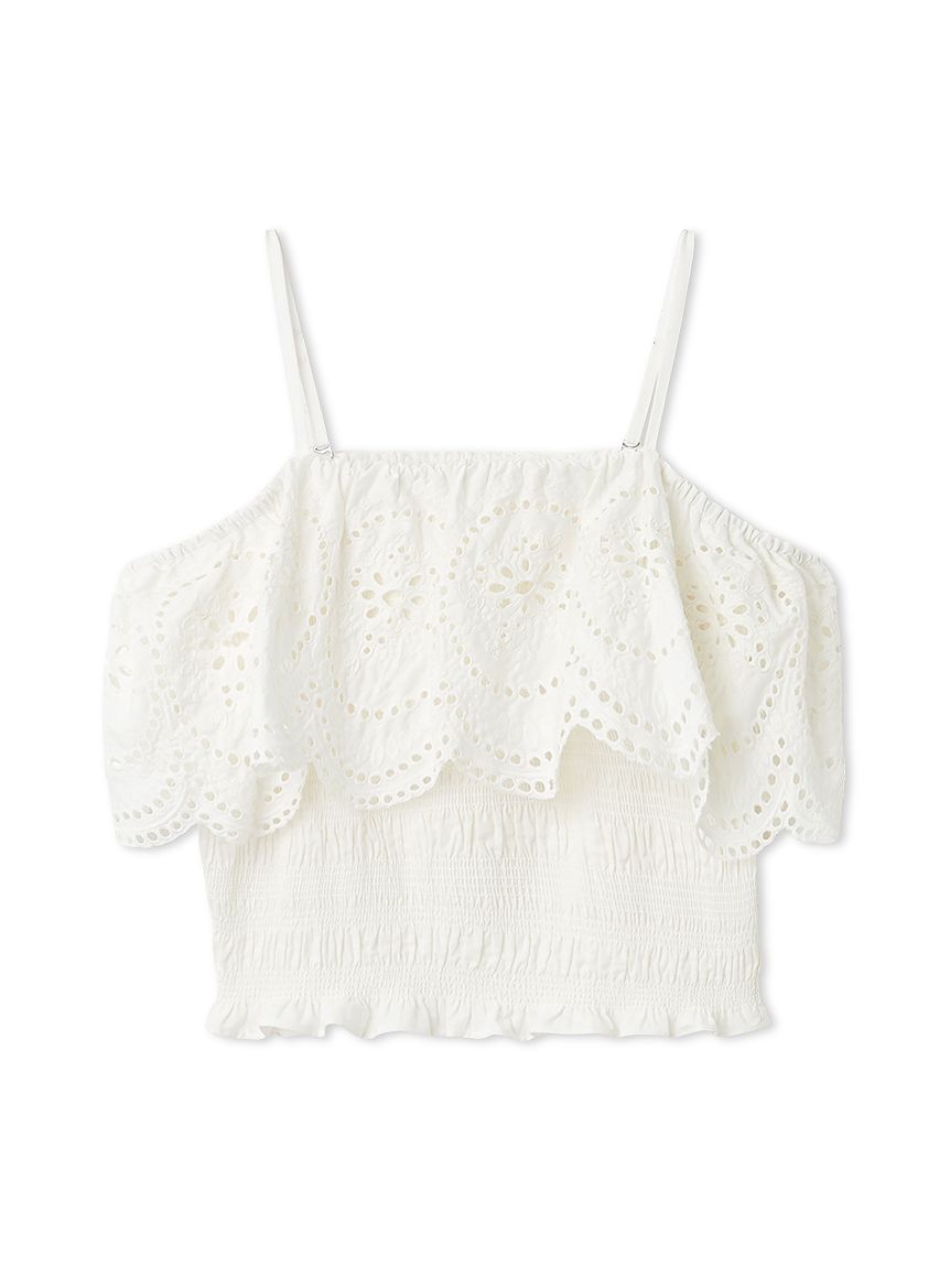 オフショルダーレースブラウス(ブラウス)｜トップス｜FRAY I.D（フレイ