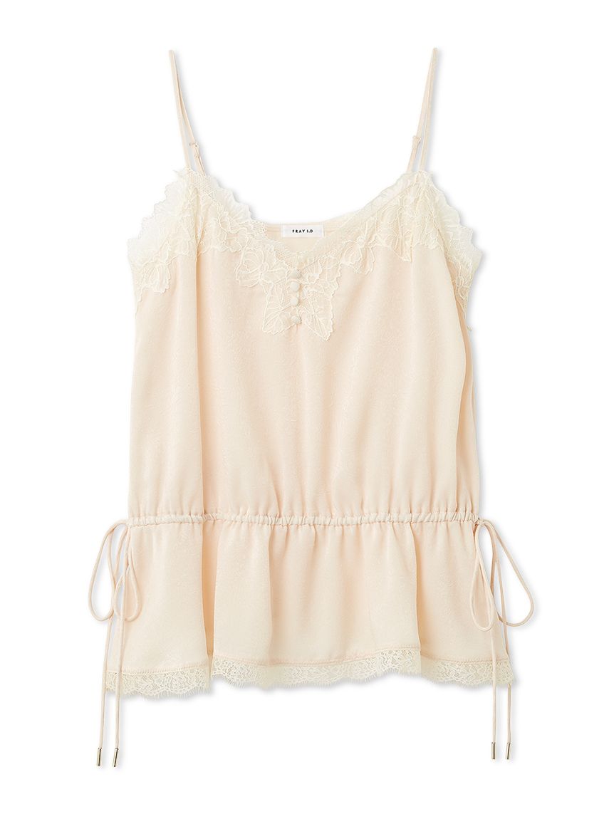 レーストリムキャミソール(ブラウス)｜トップス｜FRAY I.D（フレイ