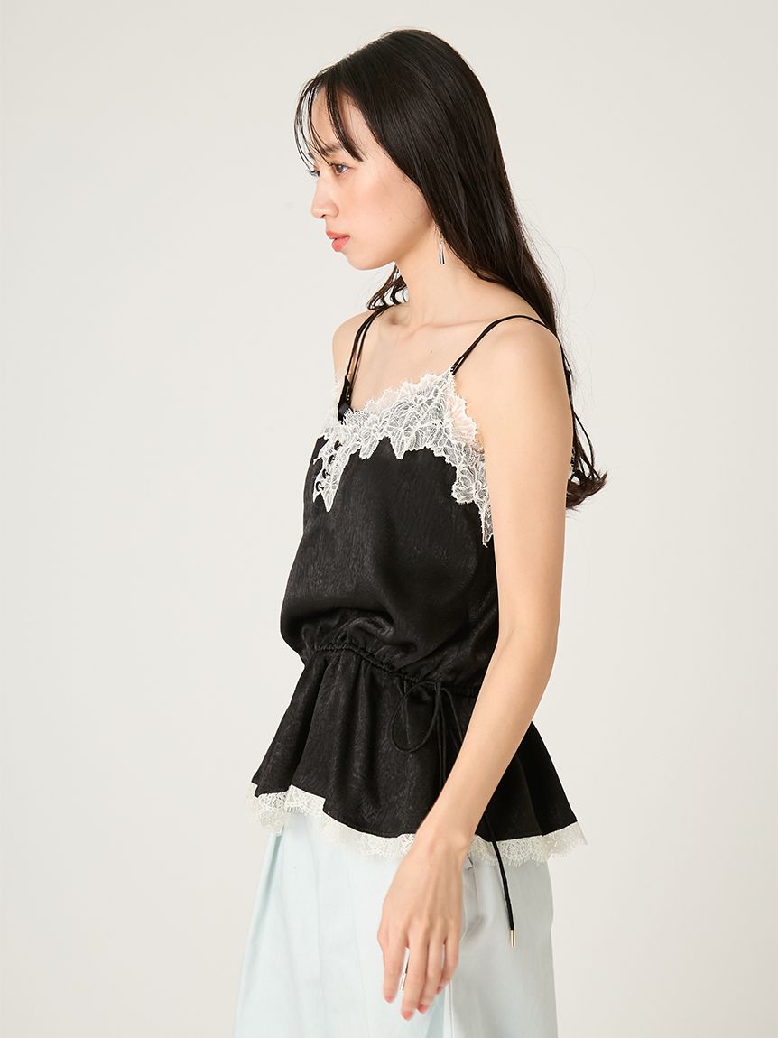 レーストリムキャミソール(ブラウス)｜トップス｜FRAY I.D（フレイ