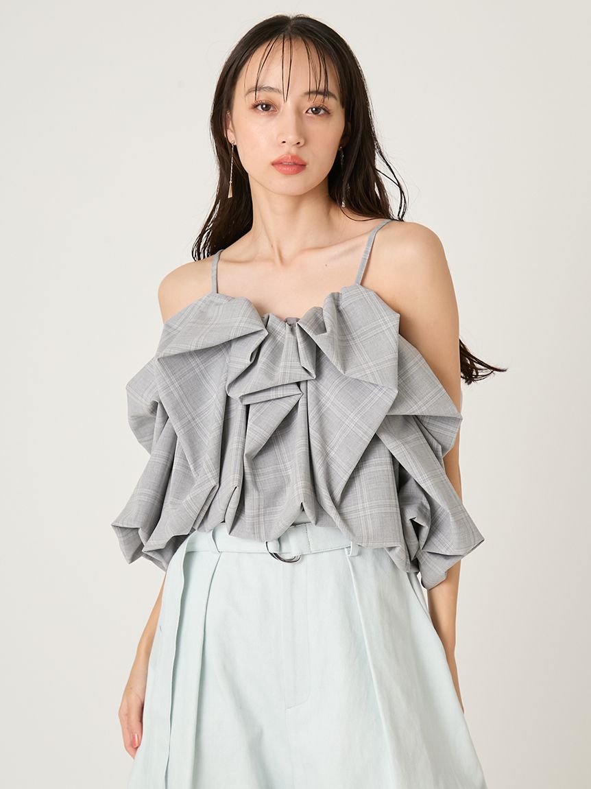 ボリュームパフブラウス(ブラウス)｜トップス｜FRAY I.D（フレイ