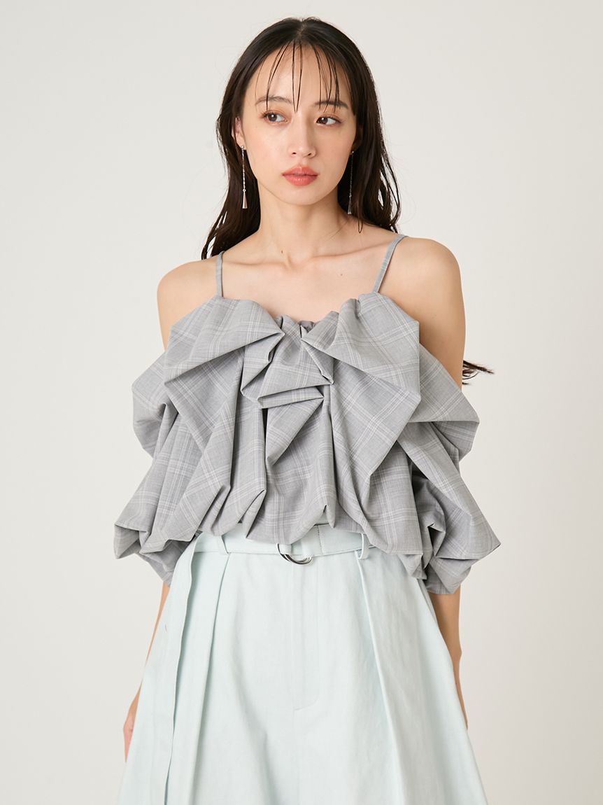 ボリュームパフブラウス(ブラウス)｜トップス｜FRAY I.D（フレイ