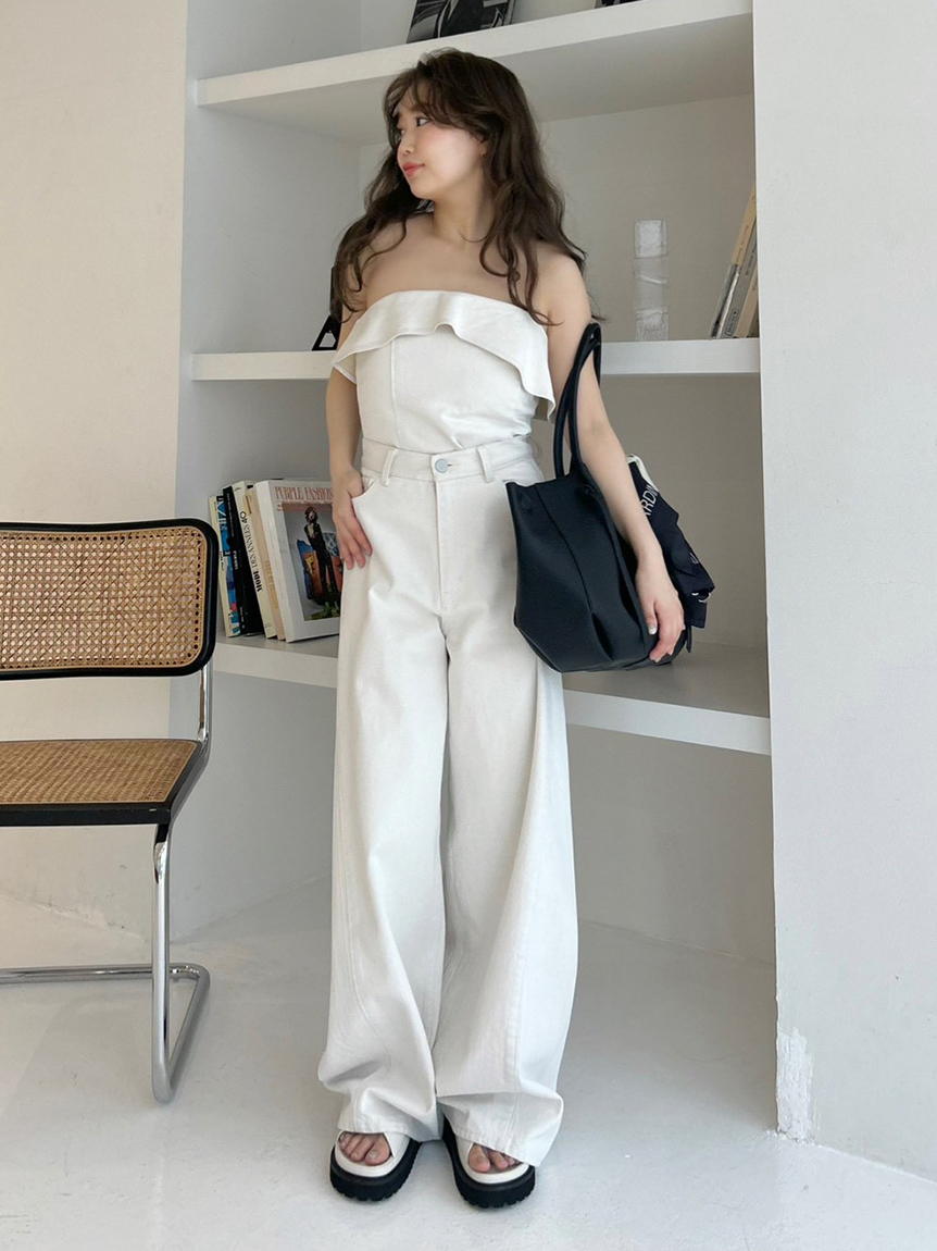 新品未使用❤️FRAY I.Dデニムビスチェベルト❤️BLK❤️完売商品 FRAY I.D - 新品未使用❤️FRAY I.Dデニムビスチェベルト❤️BLK