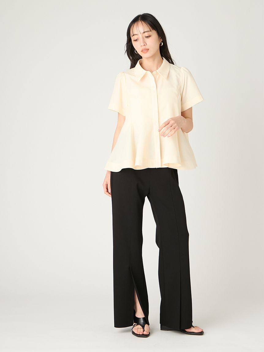 TODAYFUL【新品未使用】タックペプラムシャツ★ungrid TODAYFUL - トゥデイフル タックペプラムシャツの通販 by ASU