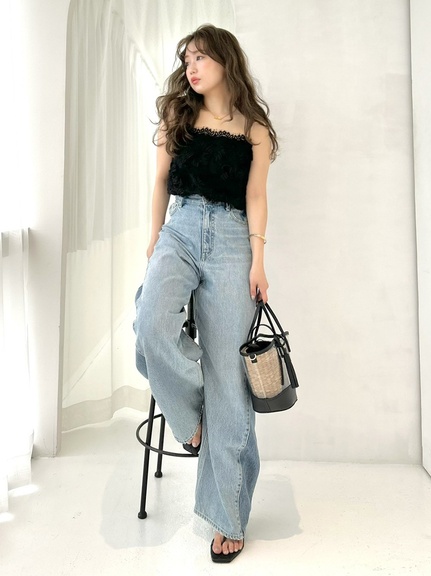 新品　Vlas Blomme⭐︎レース付きキャミソール SALE】Vlas Blomme｜ピンタックレースキャミソール｜通販 - ソコノワ